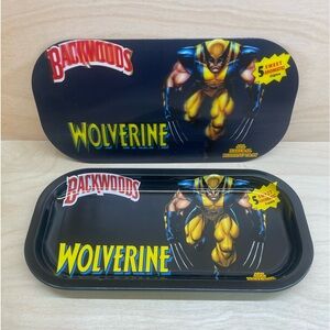 METAL TRAY WITH 3D HOLOGRAPHIC LID (BLACK WOLVERINE)